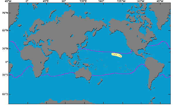 map of Hawaii / Karte von Hawaii 